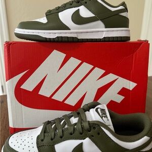 Nike women’s Nike Dunk Low Medium Olive - brand new
